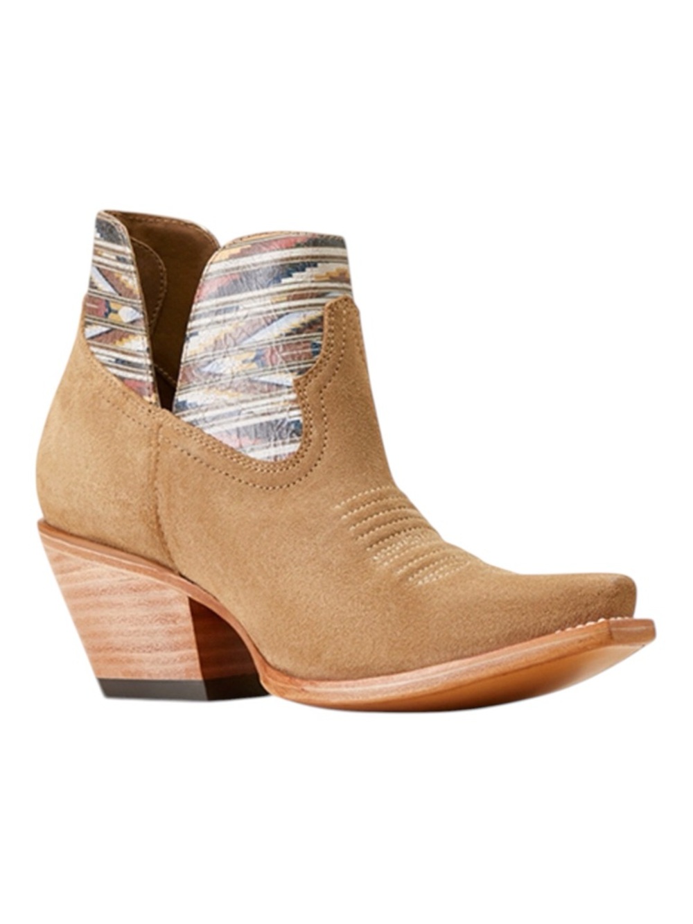 ARIAT WOMEN'S HAZEL CHIMAYO SUEDE WESTERN COWGIRL BOOTIES Size 8.5